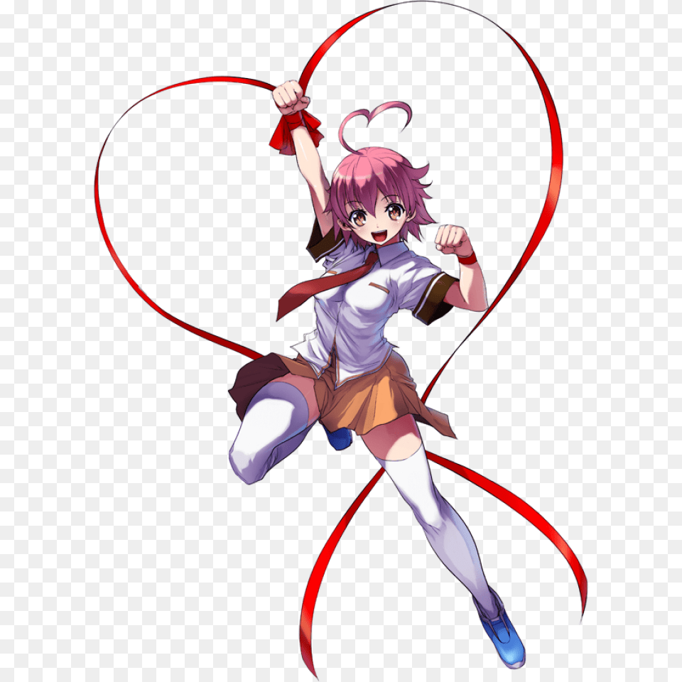 Arcana Heart 3 Heart Aino, Book, Comics, Publication, Person Free Png Download