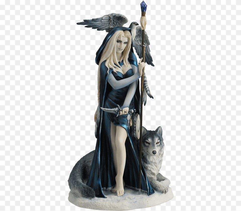 Arcana The Shaman Statue By Ruth Thompson Arcana The Magi By Ruth Thompson, Figurine, Adult, Person, Female Free Png Download