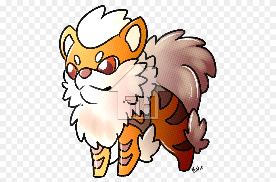 Arcanine On Toyhouse, Baby, Person, Animal Free Png Download