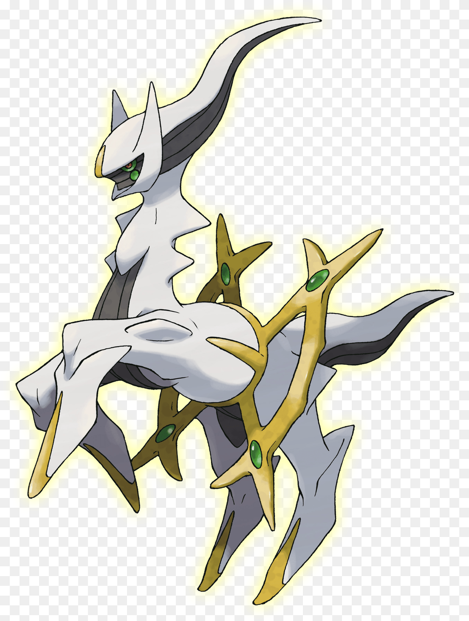 Arceus Giratina Normal Type Legendary Pokemon, Art, Animal, Antelope, Mammal Free Png Download