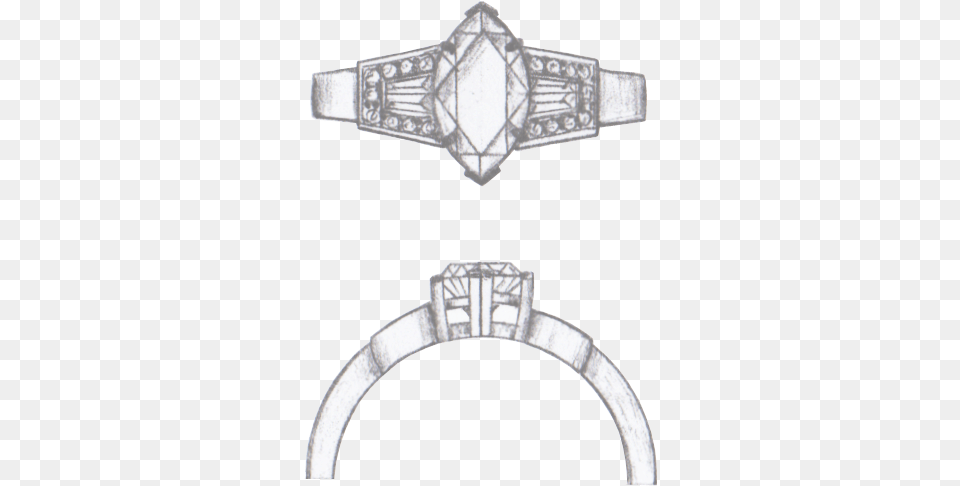 Arch, Accessories, Jewelry, Ring, Diamond Free Png Download