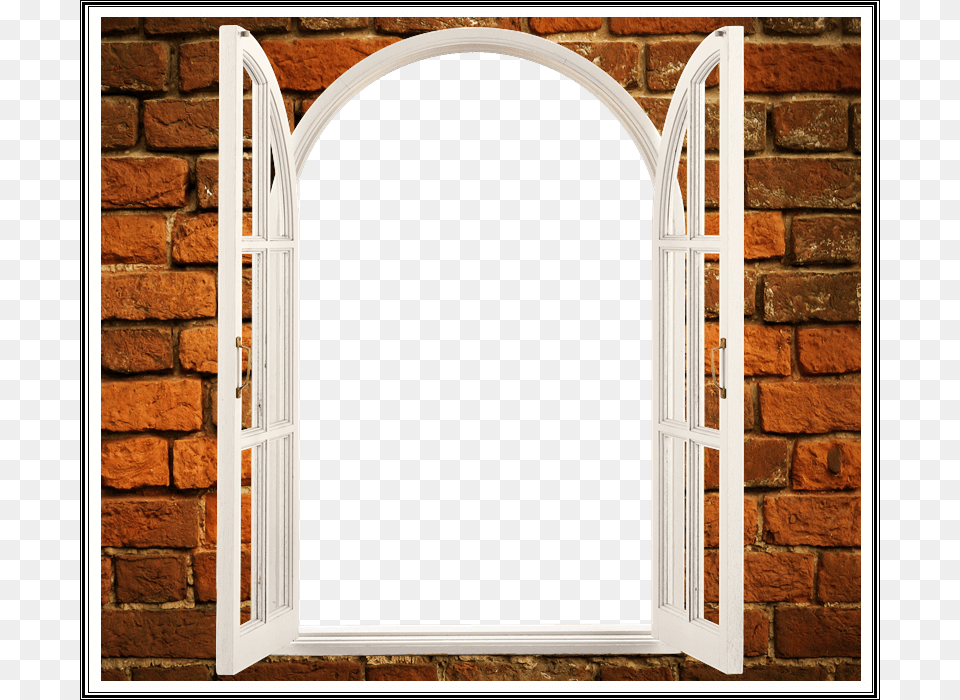 Arch, Brick, Architecture, Window, Gate Free Png