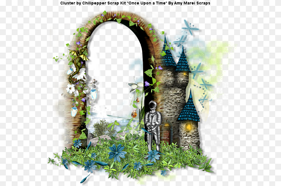 Arch, Art, Collage, Nature, Garden Free Transparent Png