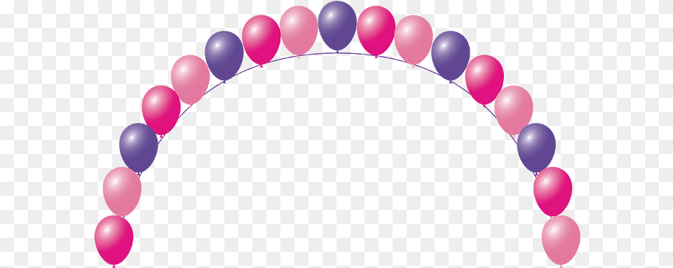Arch Balloon, Purple, Accessories Free Png