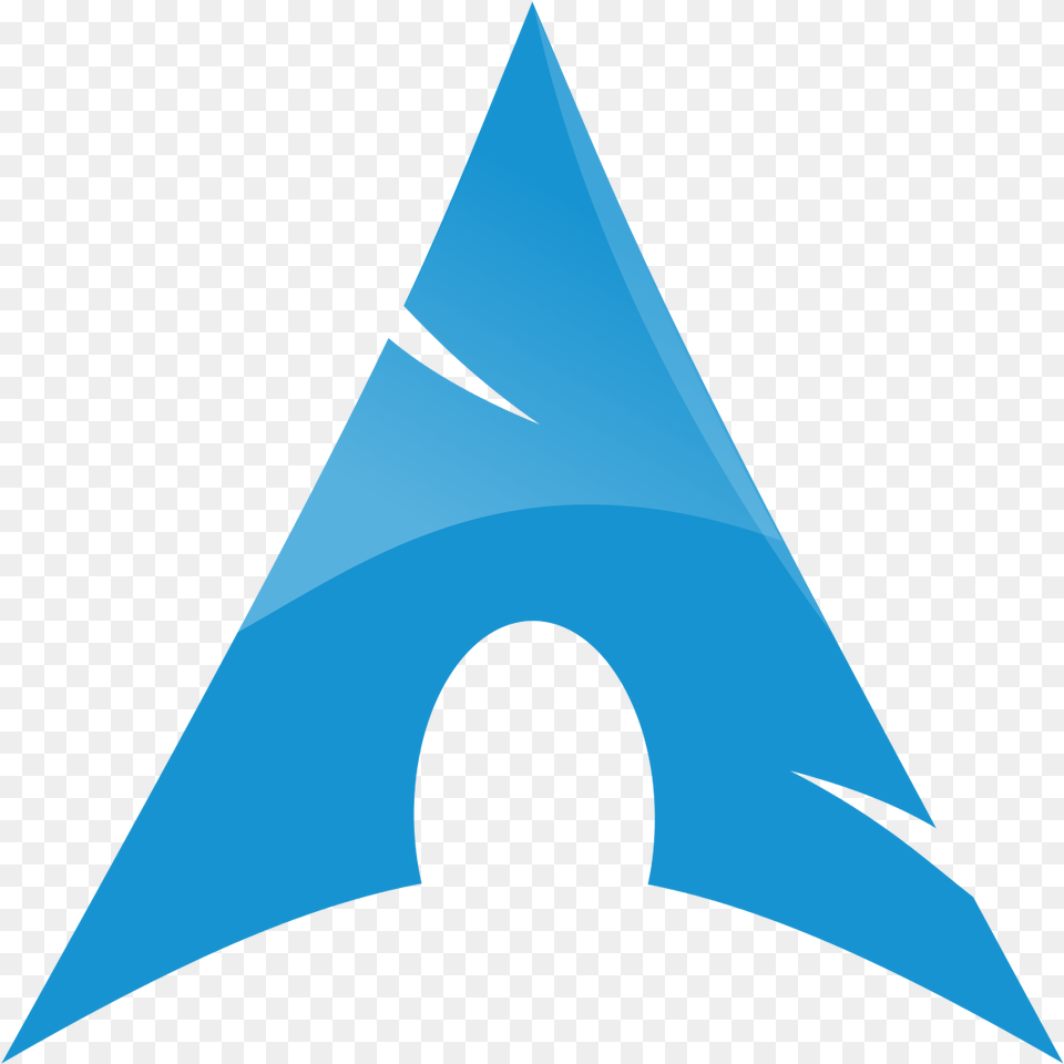 Arch Linux Logo, Triangle, Animal, Fish, Sea Life Png