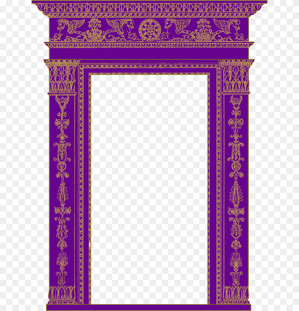 Arch Purple, Gate Png