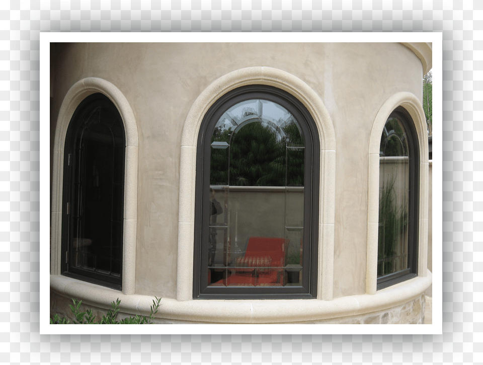 Arch Window Arched Windows Stucco Trim, Architecture, Building Free Png