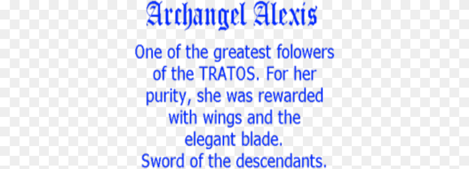 Archangel Alexis Roblox, Scoreboard, Text Free Png