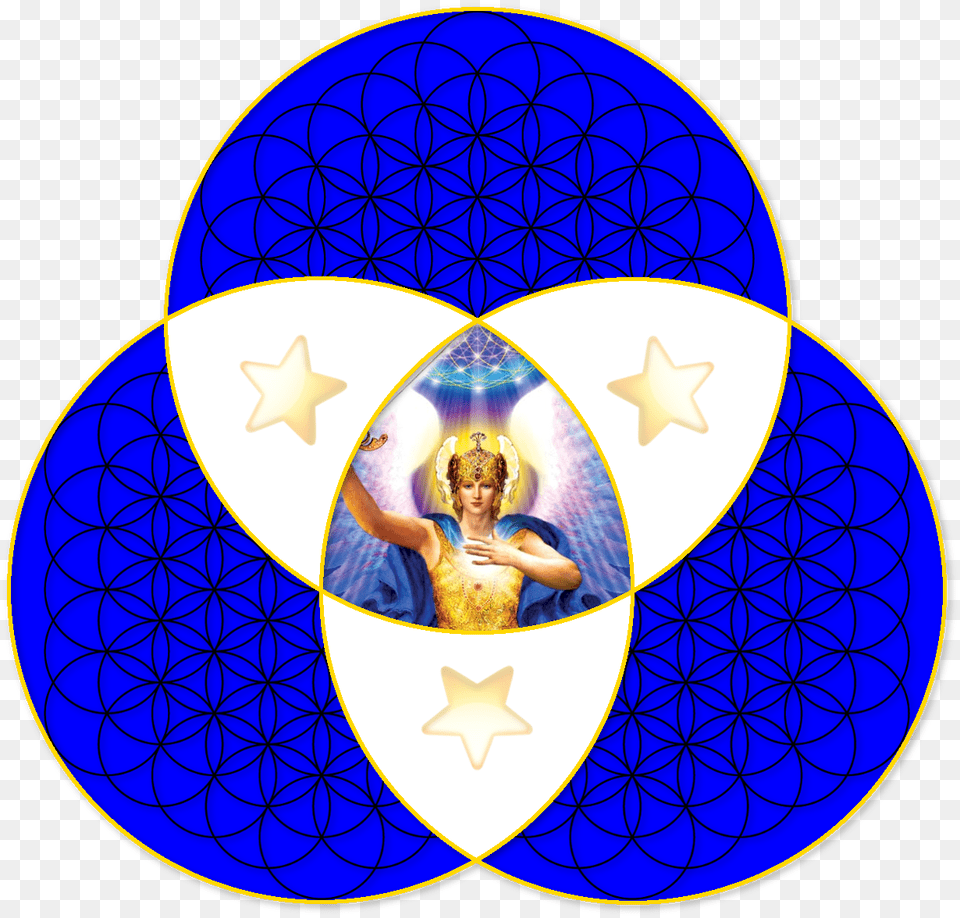 Archangel Michael Flower Of Life Gif, Adult, Wedding, Person, Woman Free Png