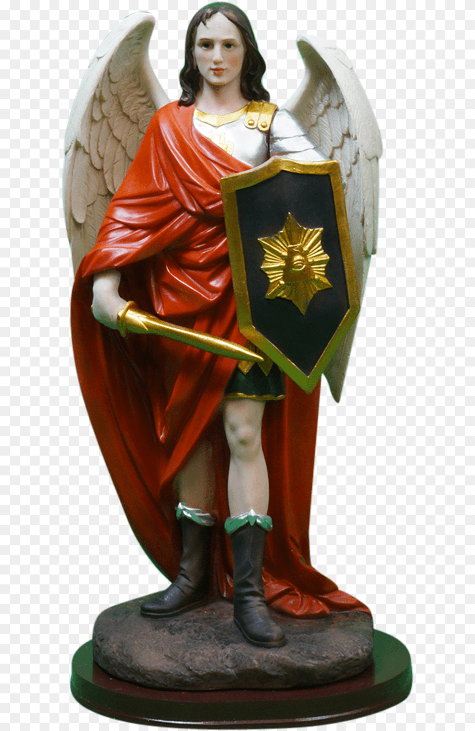 Archangel Michael Statue Angel, Adult, Person, Woman, Female Free Transparent Png