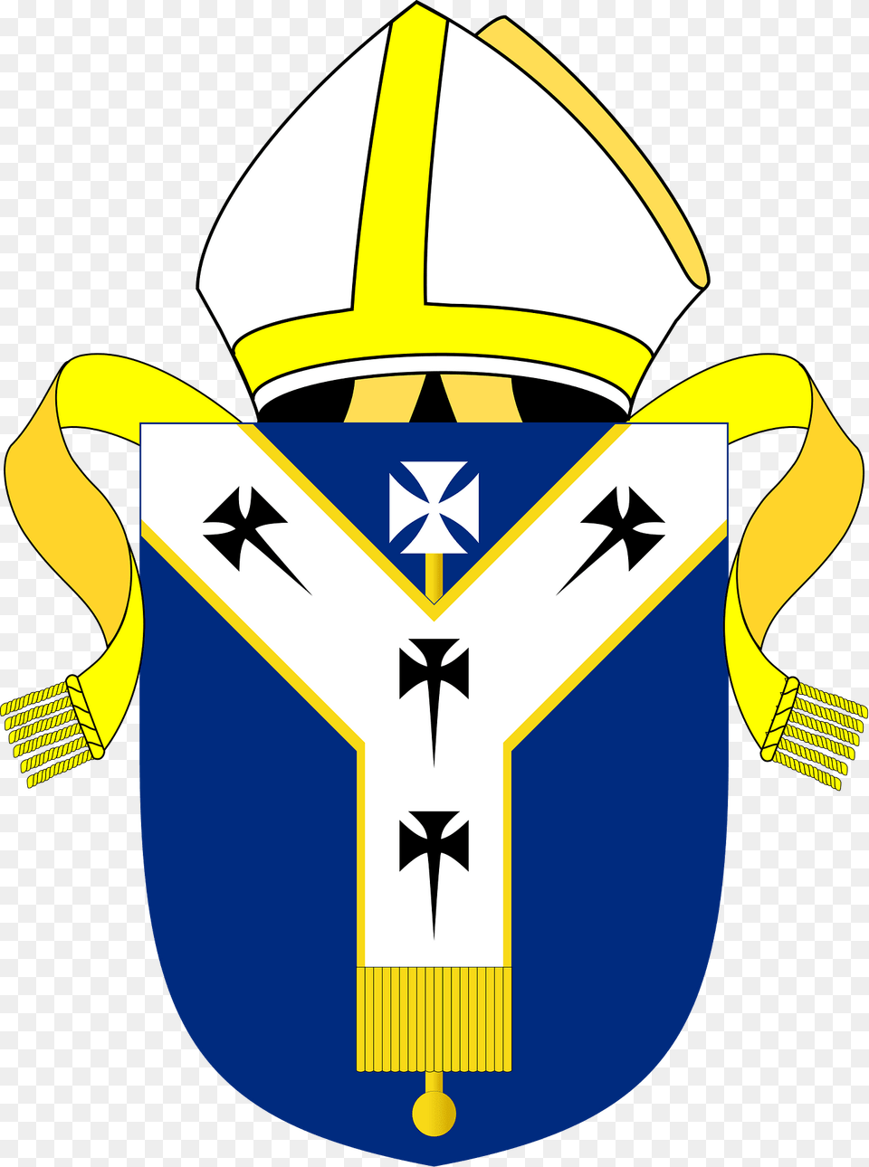 Archbishop Of Canterbury Arms Clipart, Symbol Png