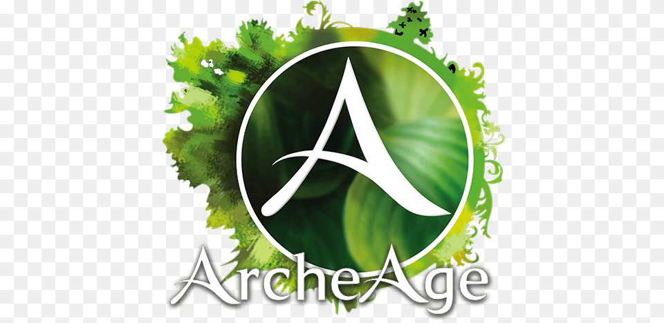 Archeage Archeage Logo, Green, Leaf, Plant Free Png Download