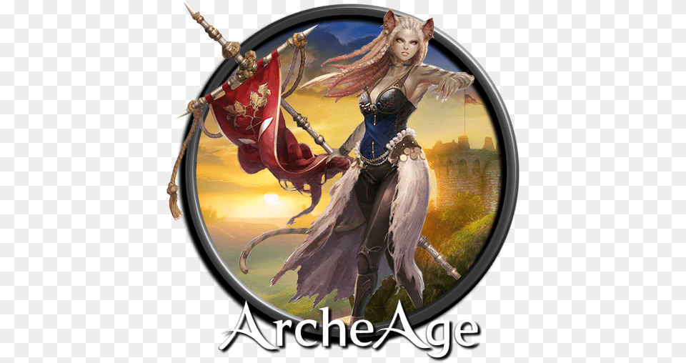 Archeage Unchained Stay Home Event Firran Concept Art, Book, Publication, Adult, Bride Png