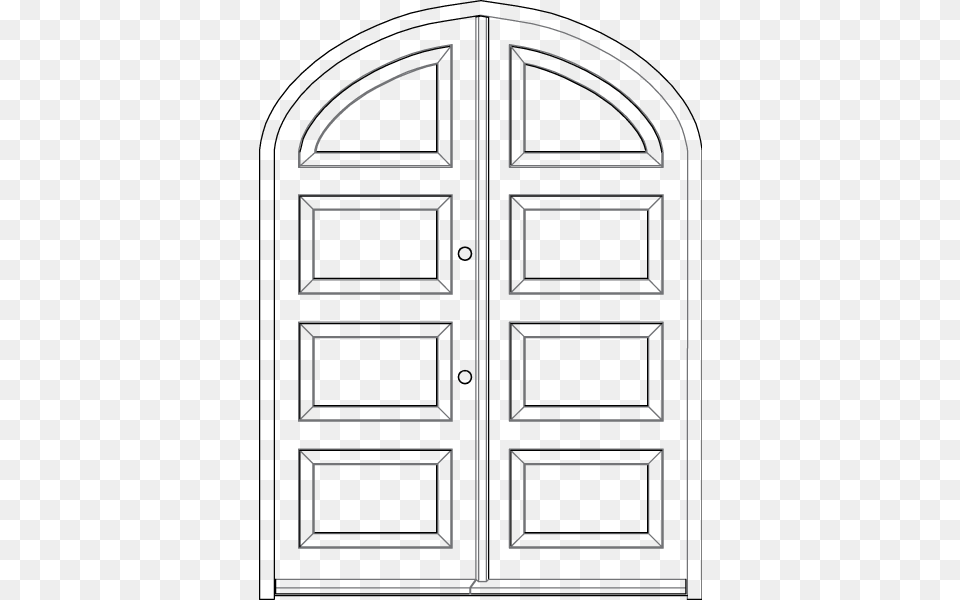 Arched Front Doors Door, Gate, Architecture, Building, Housing Free Png