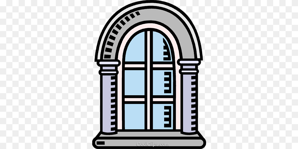 Arched Window Royalty Vector Clip Art Illustration Steven Henry Song Stained Glass Blue On Youtube, Arch, Architecture, Door Free Png