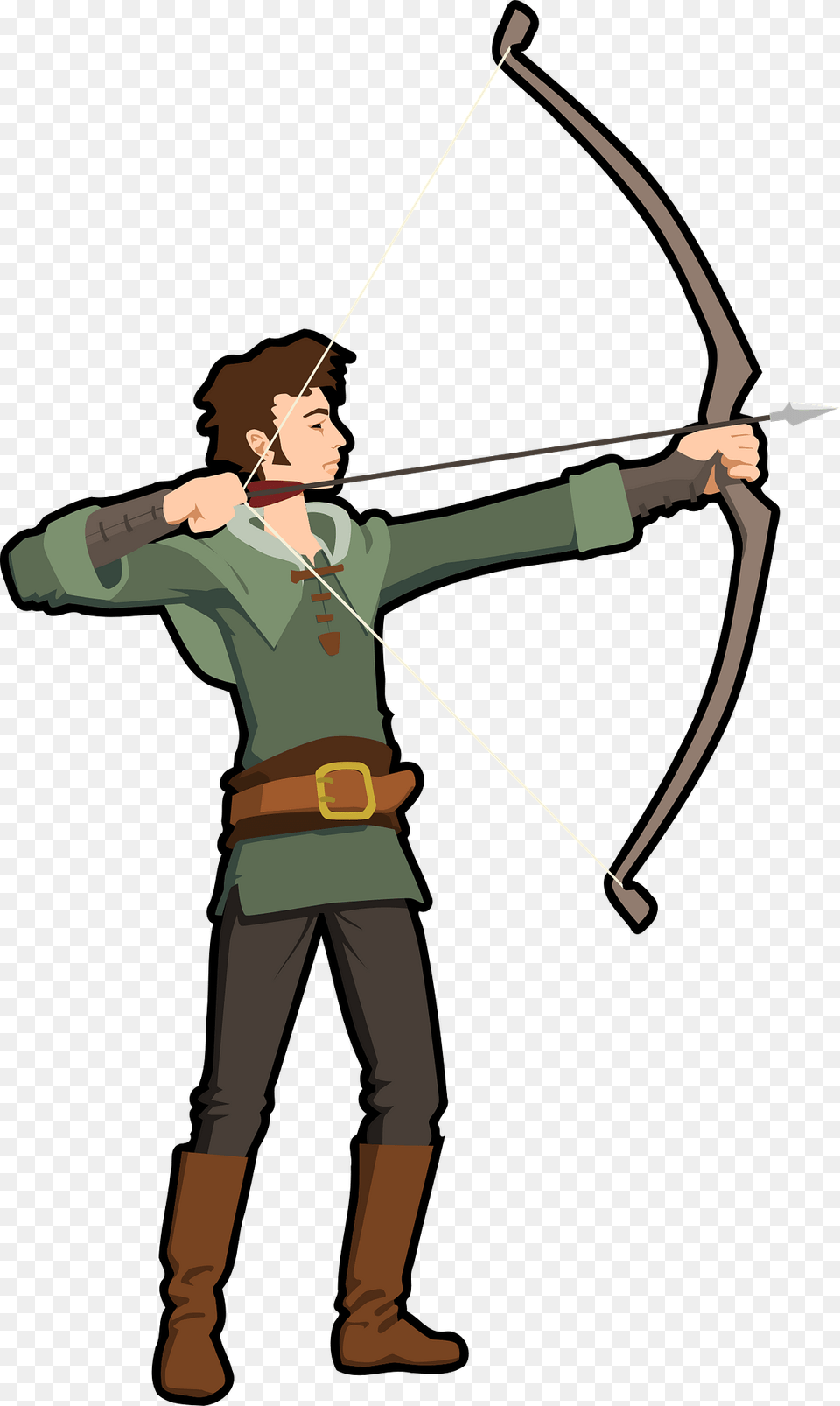 Archer Clipart, Weapon, Archery, Bow, Sport Free Png Download