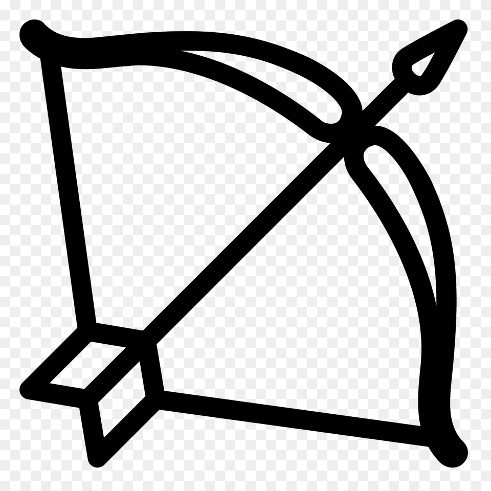 Archer Icon, Gray Free Transparent Png