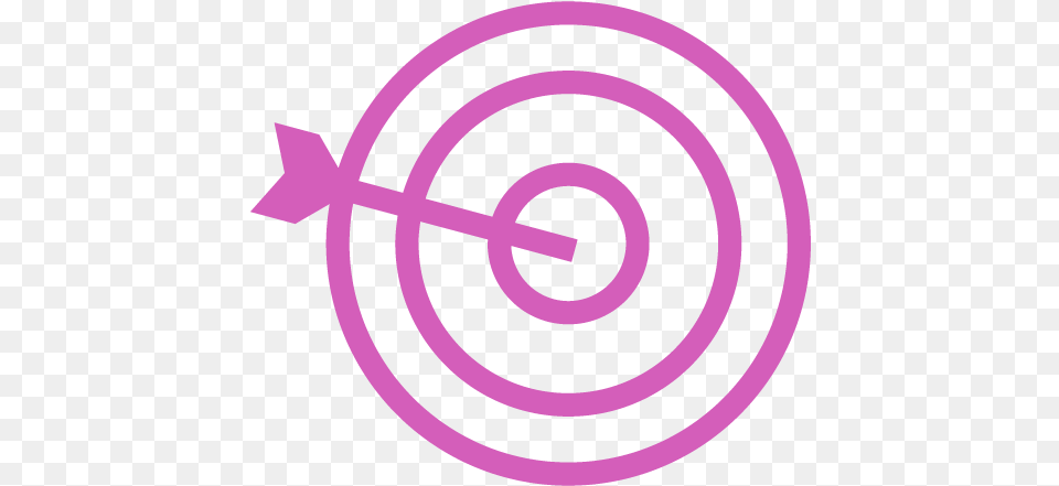 Archer Icon Myiconfinder Objectives Clipart Transparent Violet, Spiral, Ammunition, Grenade, Weapon Png Image