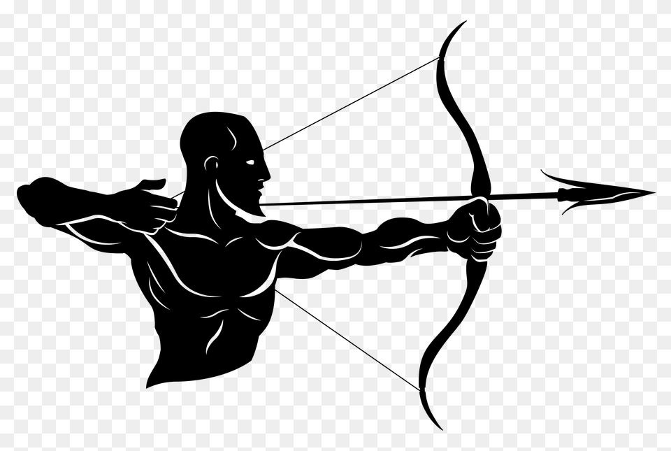 Archer Images Transparent, Silhouette Png Image