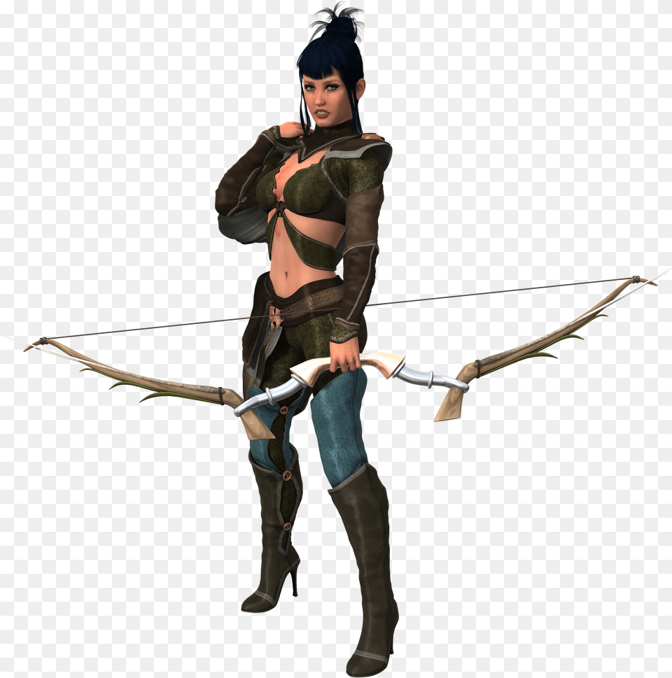 Archery, Weapon, Archer, Bow, Sport Free Png Download