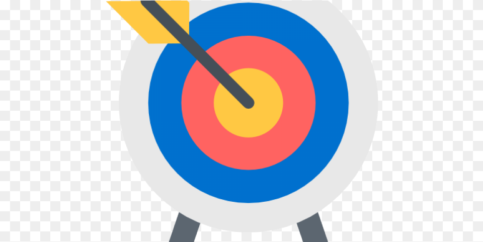 Archery Clipart Bullseye Arrow Sport Icon, Bow, Weapon Free Png Download