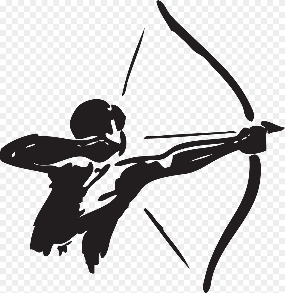 Archery Clipart Transparent, Bow, Sport, Weapon, Archer Free Png Download