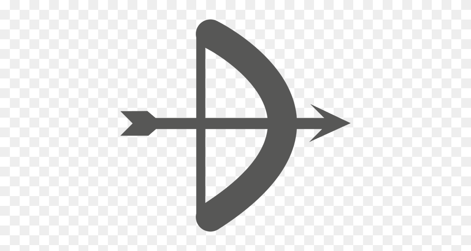 Archery Icon, Weapon, Arrow Free Png Download