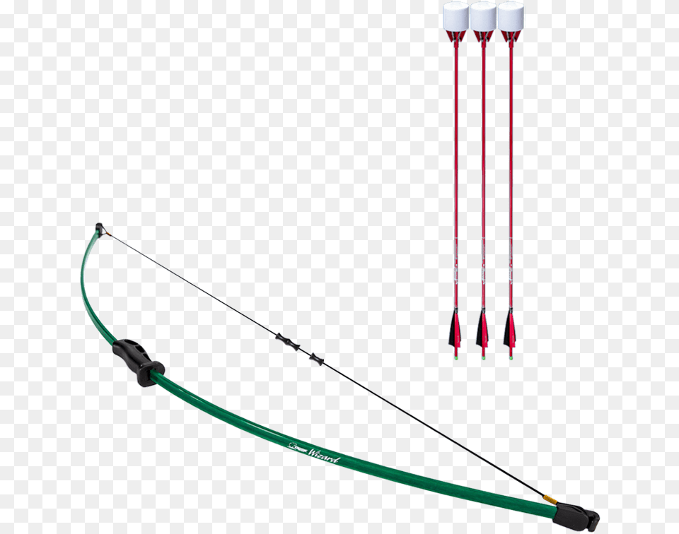 Archery Set With Wizard Beginner Recurve Bow Dacron Simple Bow String And Arrow, Weapon Png Image