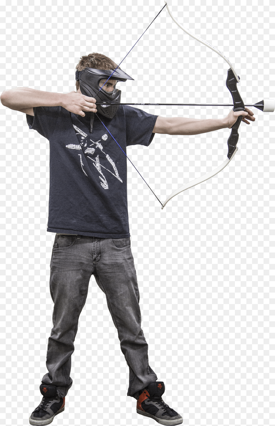 Archery Tag Fun Svg Transparent Man Archery Png Image