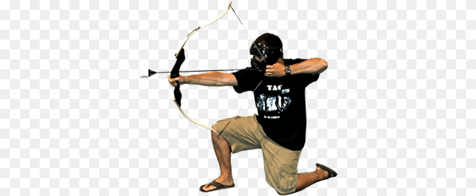 Archery Tag Fun Transparent Target Archery, Archer, Bow, Person, Sport Png