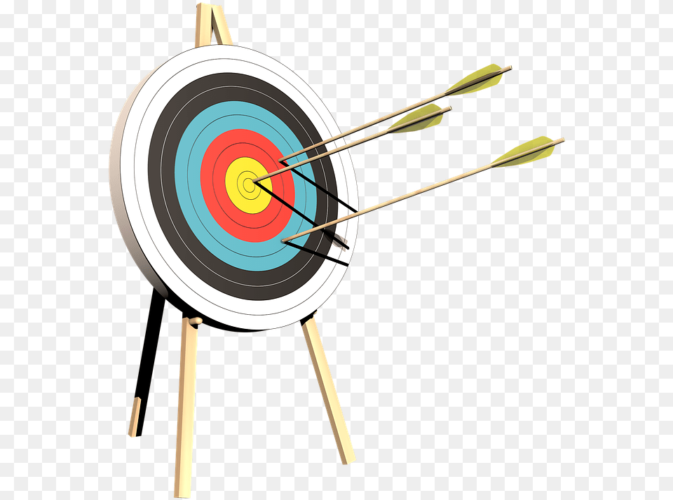 Archery Target Arrows Bogensport Archery, Weapon, Arrow, Bow, Sport Free Png Download