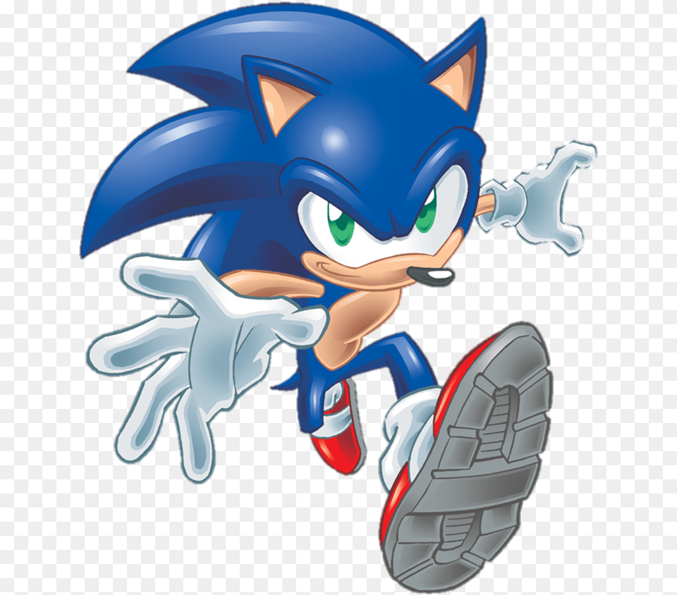 Archie Sonic Sonic The Hedgehog Archie Sonic, Book, Comics, Publication, Baby Free Png Download