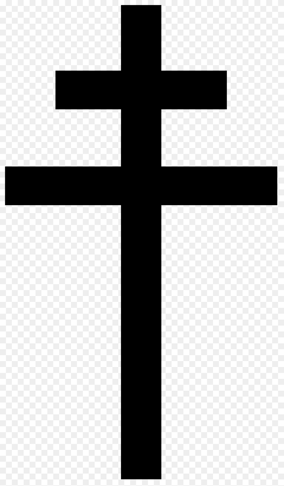 Archiepiscopal Cross, Gray Free Transparent Png