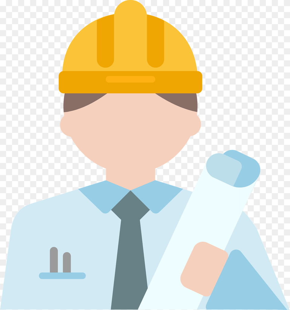 Architect Clipart, Clothing, Hardhat, Helmet, Adult Free Png