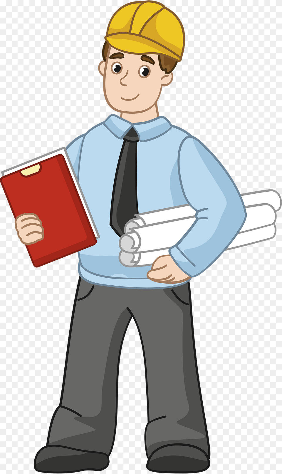 Architect Clipart, Person, Reading, Boy, Child Free Png
