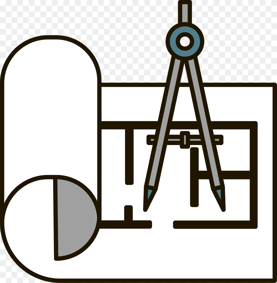 Architect Clipart, Compass Math, Device, Grass, Lawn Png Image