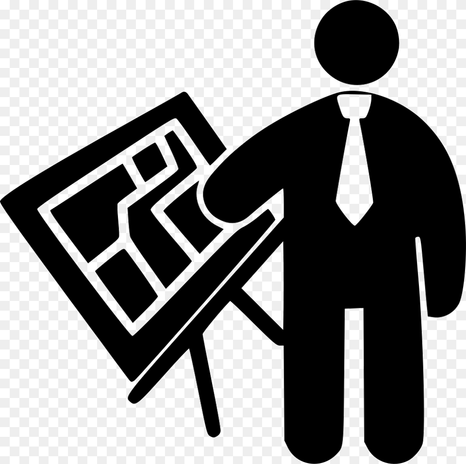 Architect Comments Icon, Stencil, Accessories, Formal Wear, Tie Free Png Download