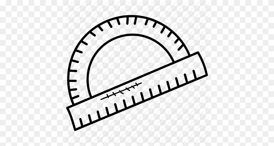 Architectural Protractor Basic Protractor Drafting Tool, Arch, Architecture, Device Free Transparent Png