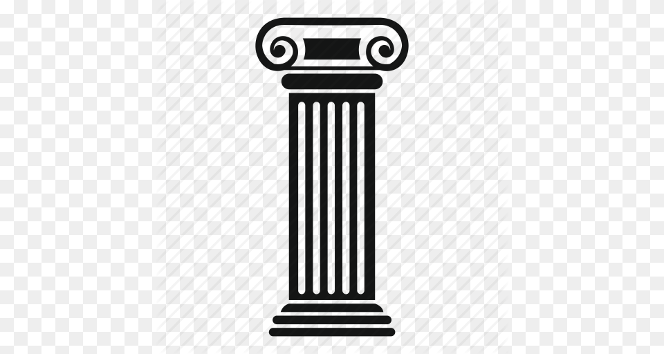 Architecture Building Classic Classical Column Roman Icon, Pillar Png Image