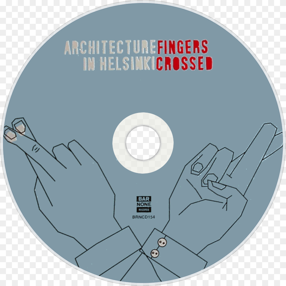 Architecture In Helsinki Fingers Crossed Cd Disc Dod, Disk, Dvd Png Image