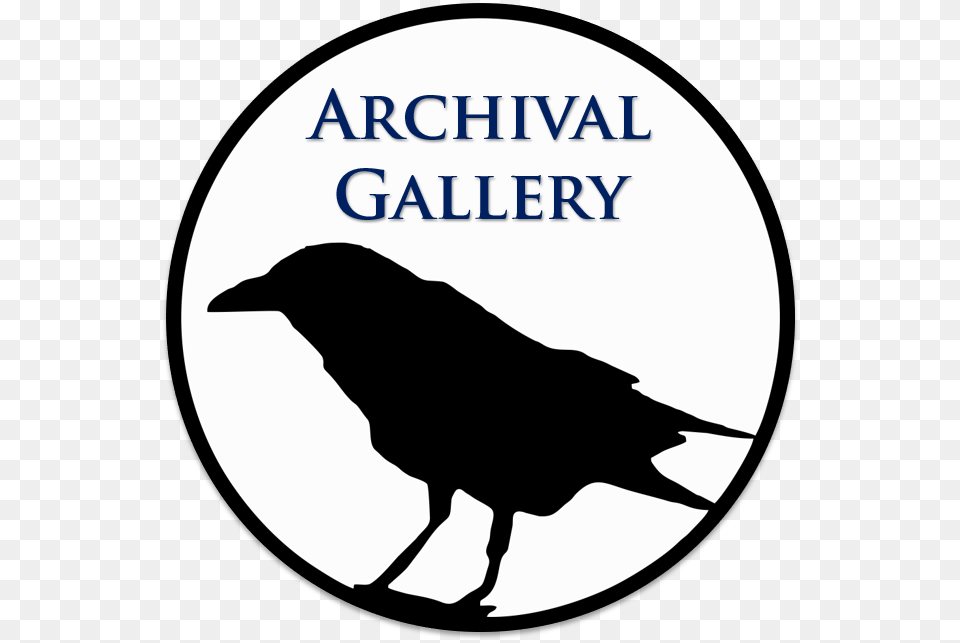 Archival Crow Fish Crow, Animal, Bird, Blackbird, Silhouette Free Transparent Png