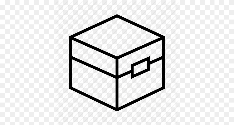 Archive Bin Box Carton Chest Minecraft Stock Icon Free Transparent Png