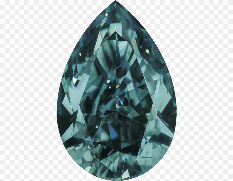 Archive Green Pear By Angie Crabtree Diamond, Accessories, Gemstone, Jewelry Free Png Download