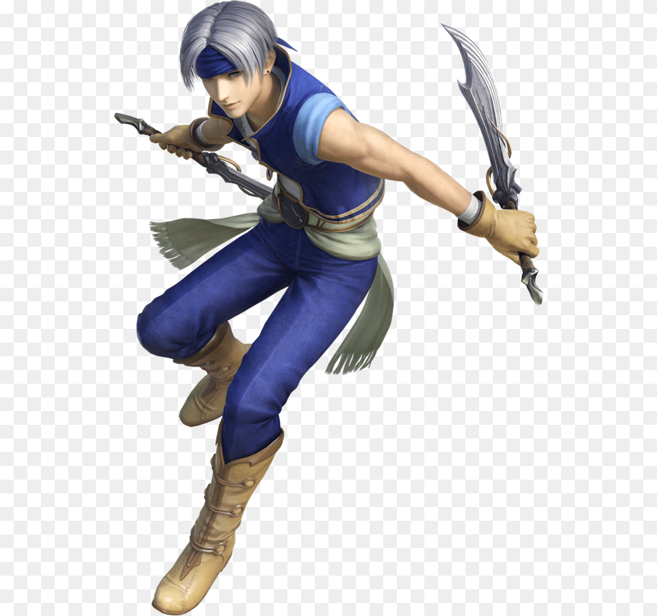 Archived Dissidia Final Fantasy Nt Locke, Adult, Person, Man, Male Free Png