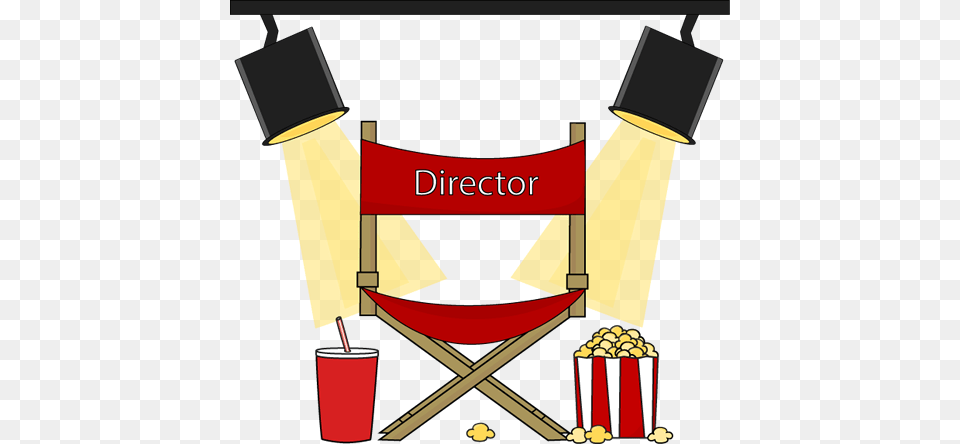 Archives Red Directors Chair Clipart, Lighting, People, Person Free Png Download