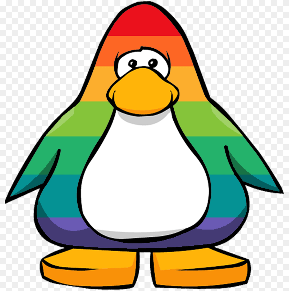 Arco Ris 4 Club Penguin Penguin Colors, Animal, Bird Free Png Download
