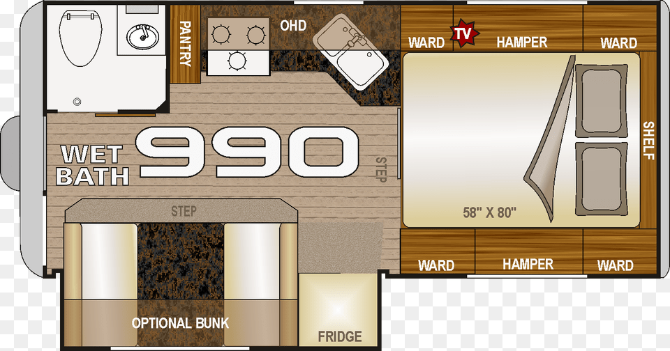 Arctic Fox Camper, Diagram, Floor Plan, Scoreboard Png Image