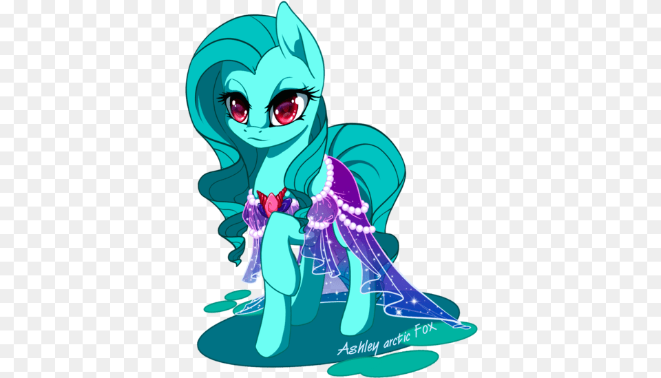 Arctic Fox Clothes Dress Earth Pony Female Mare Arctic Fox Oc, Book, Comics, Publication, Alien Free Png