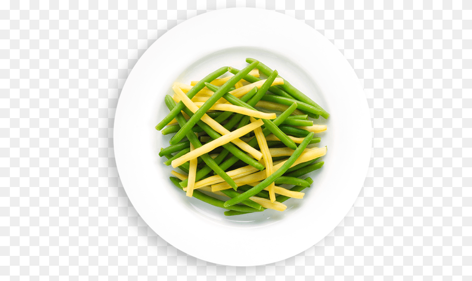 Arctic Gardens Mixed Whole Green And Yellow Beans2 Duo De Haricots Verts, Plate, Food, Produce, Bean Free Png