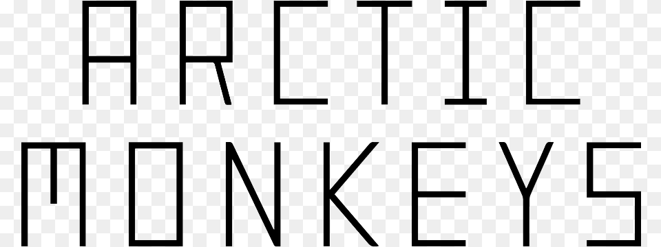 Arctic Monkeys Logo Musical Composition, Text, City, Alphabet Free Transparent Png
